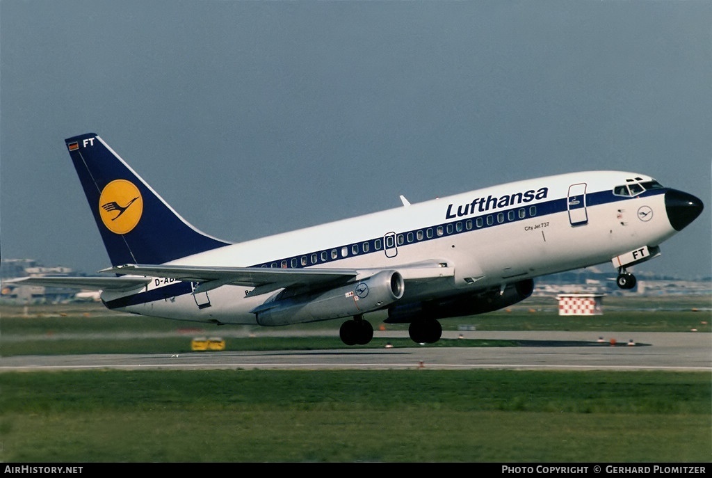 Aircraft Photo of D-ABFT | Boeing 737-230/Adv | Lufthansa | AirHistory.net #491596
