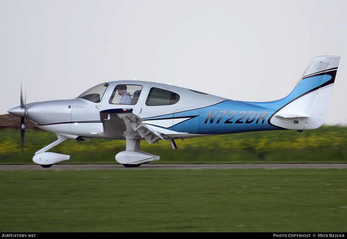 Aircraft Photo of N722DR | Cirrus SR-22T G5-GTS | AirHistory.net #491615