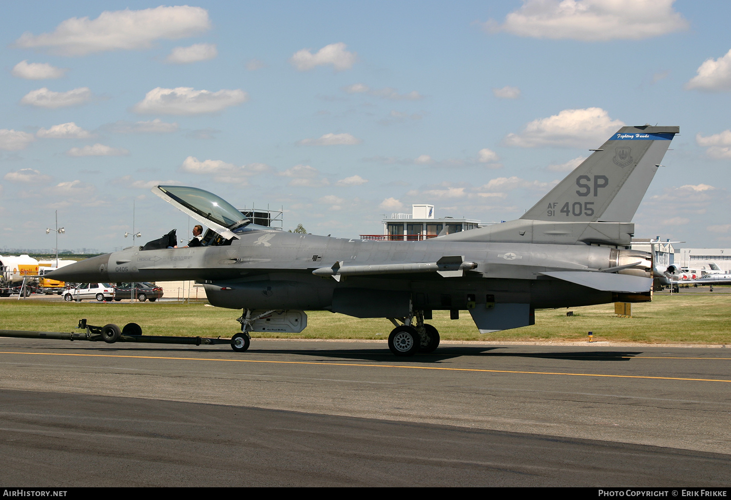 Aircraft Photo of 91-0405 / AF91-405 | Lockheed F-16CM Fighting Falcon | USA - Air Force | AirHistory.net #491617