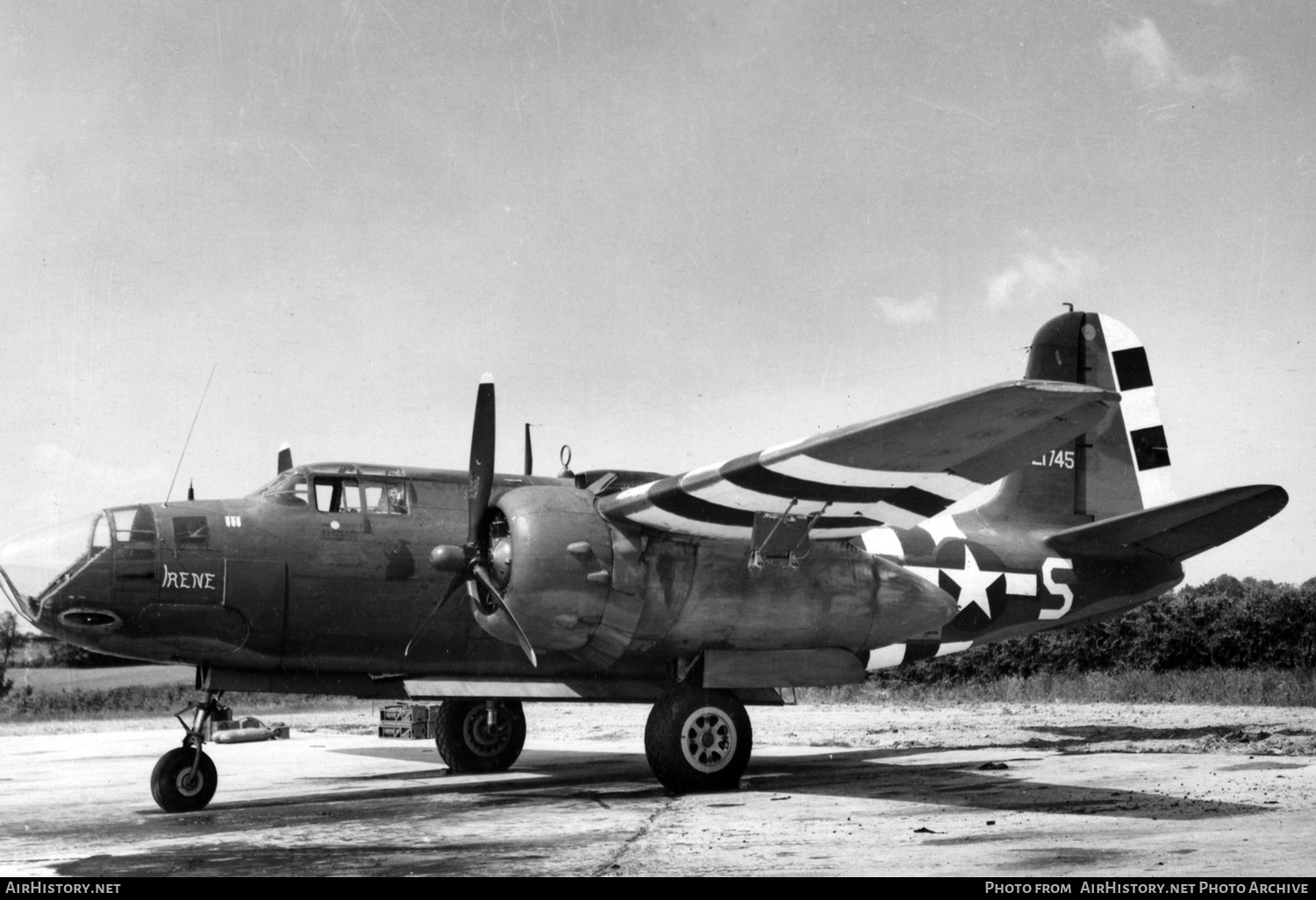 Aircraft Photo of 43-21745 / 321745 | Douglas A-20J Havoc | USA - Air Force | AirHistory.net #491642