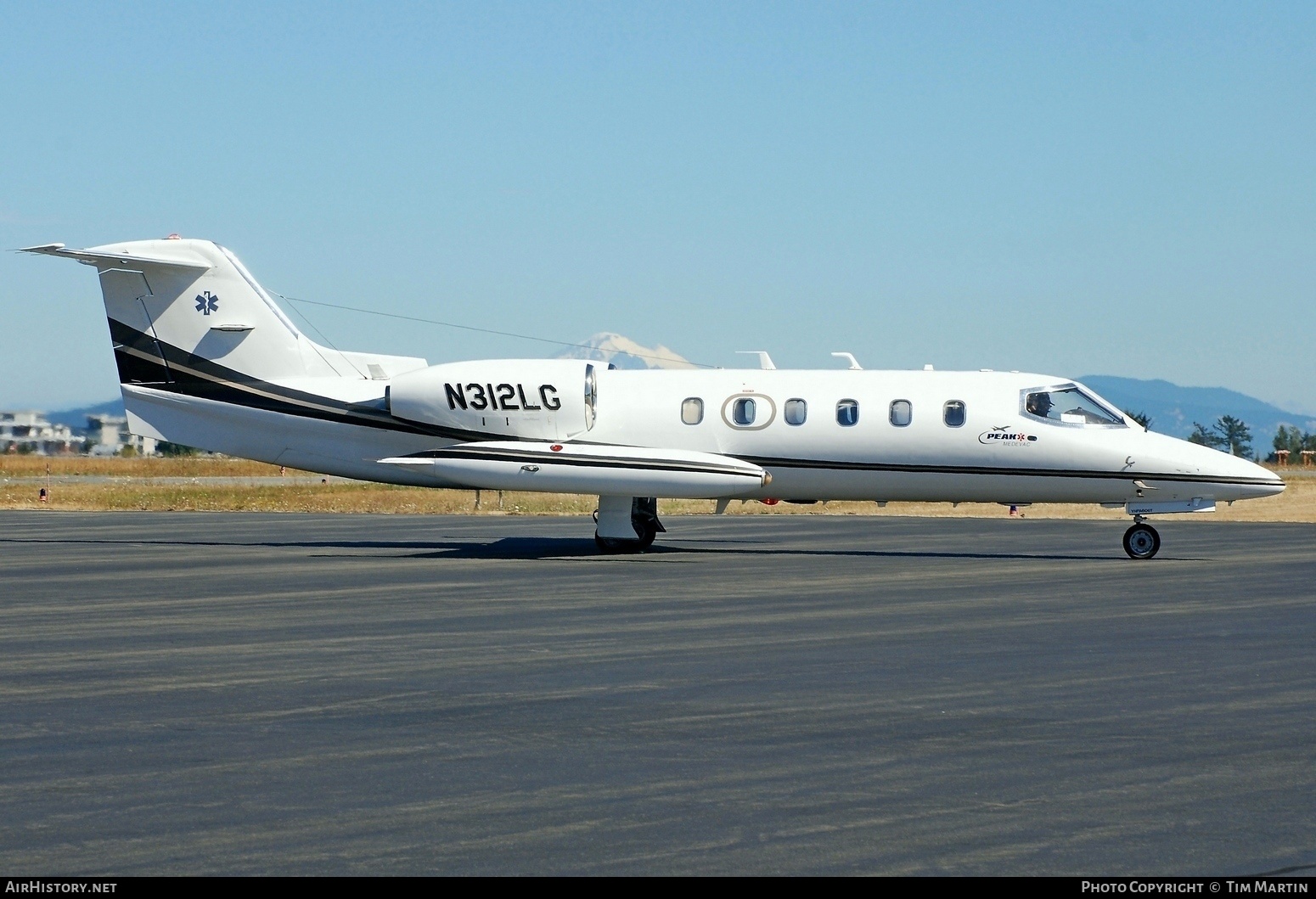 Aircraft Photo of N312LG | Gates Learjet 35A | Peak Medevac | AirHistory.net #491663