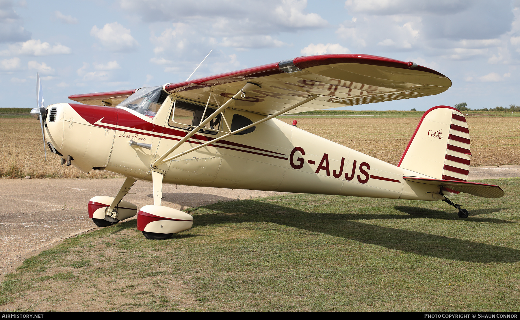 Aircraft Photo of G-AJJS | Cessna 120 | AirHistory.net #491675