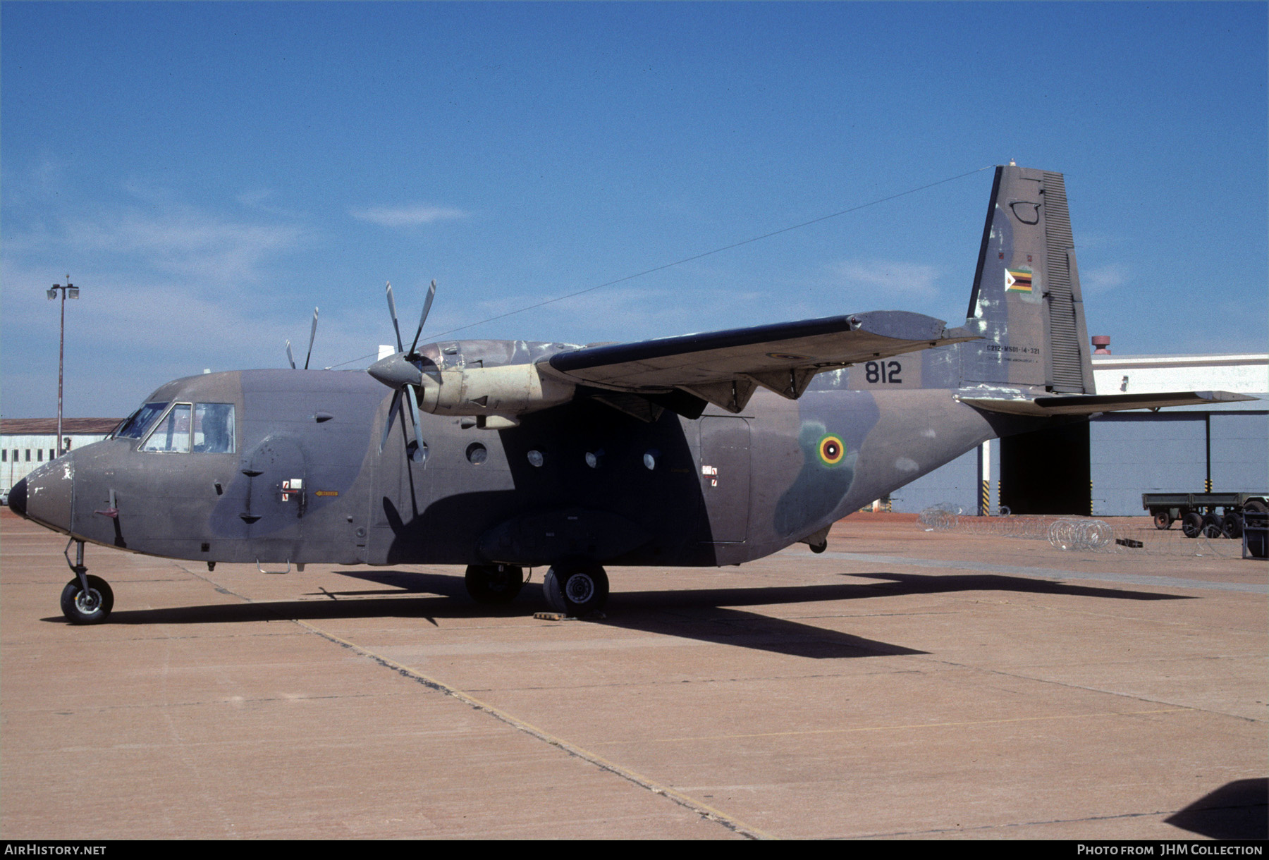 Aircraft Photo of 812 | CASA C-212-100 Aviocar | Zimbabwe - Air Force | AirHistory.net #491690
