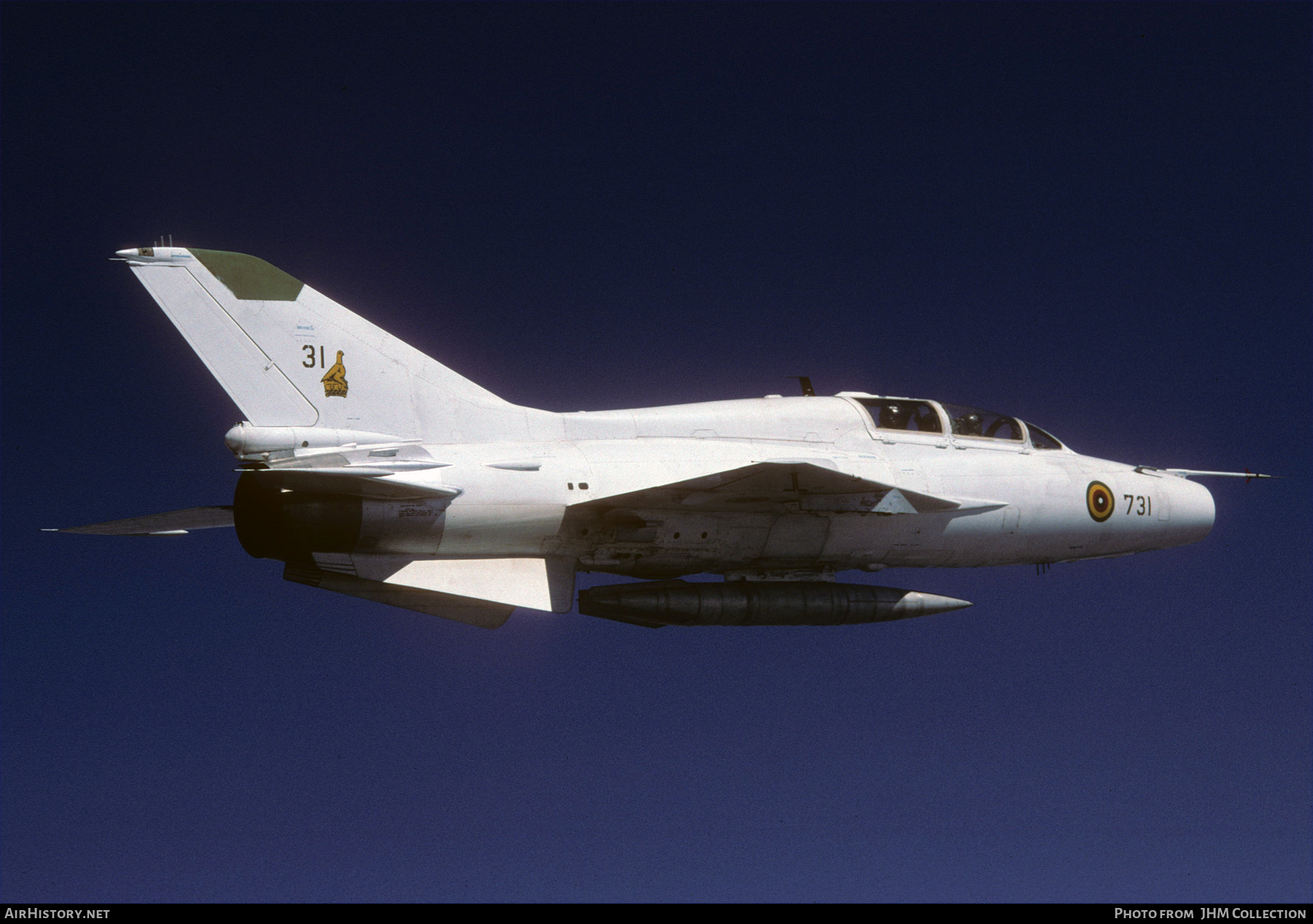 Aircraft Photo of 731 | Chengdu F-7BZ | Zimbabwe - Air Force | AirHistory.net #491701