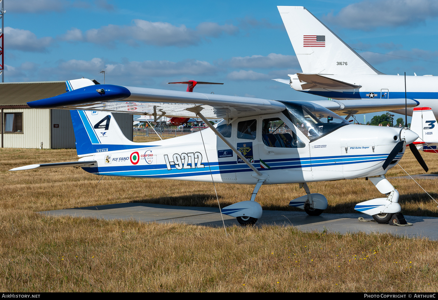 Aircraft Photo of I-9272 | Tecnam P-92 Echo Super | Fly Fano Team | AirHistory.net #491703