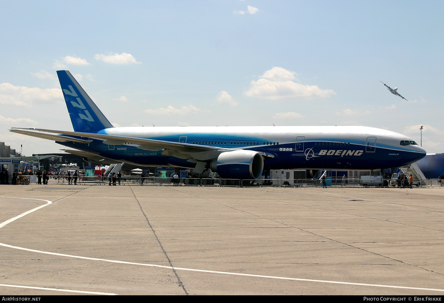 Aircraft Photo of N6066Z | Boeing 777-240/LR | Boeing | AirHistory.net #491713