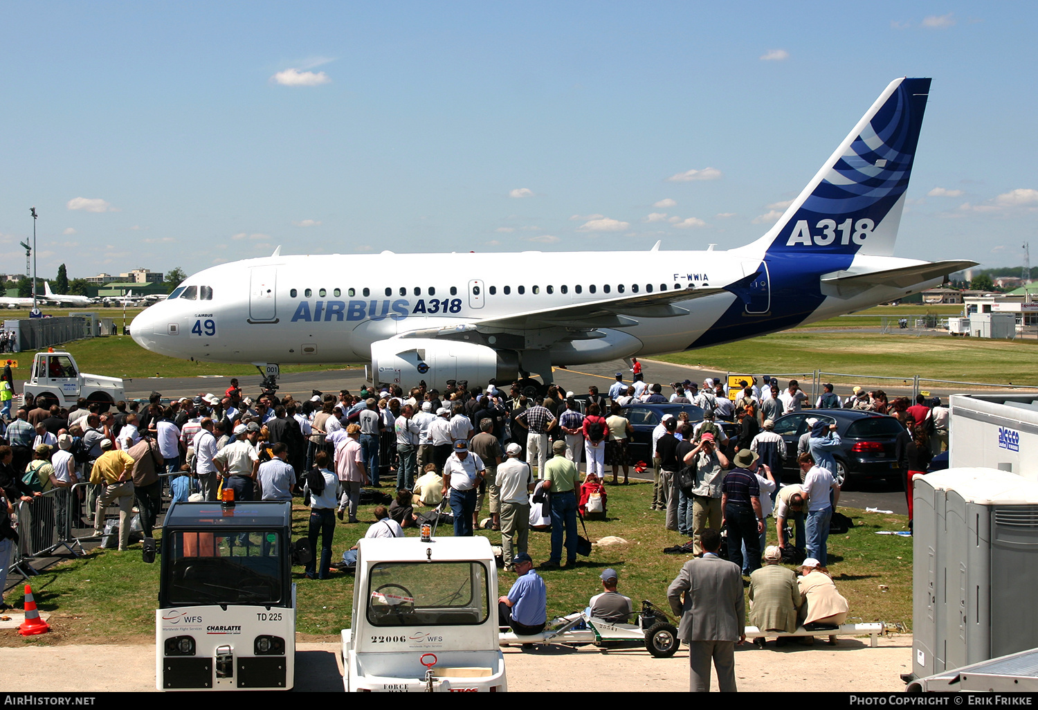 Aircraft Photo of F-WWIA | Airbus A318-122 | Airbus | AirHistory.net #491715