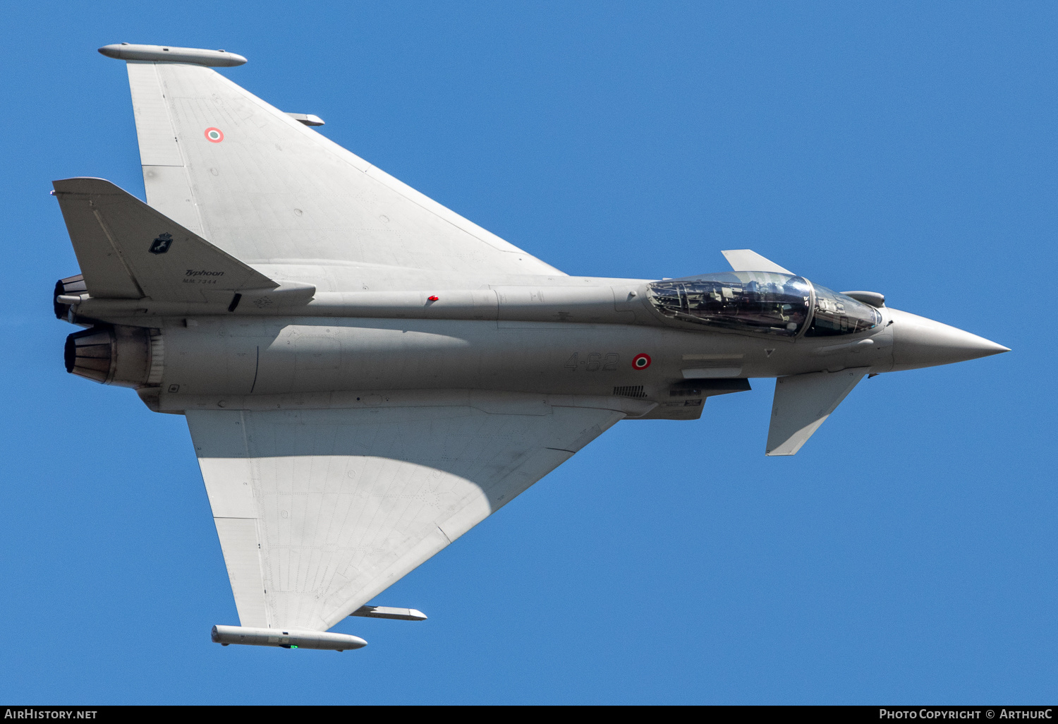 Aircraft Photo of MM7344 | Eurofighter F-2000A Typhoon | Italy - Air Force | AirHistory.net #491725