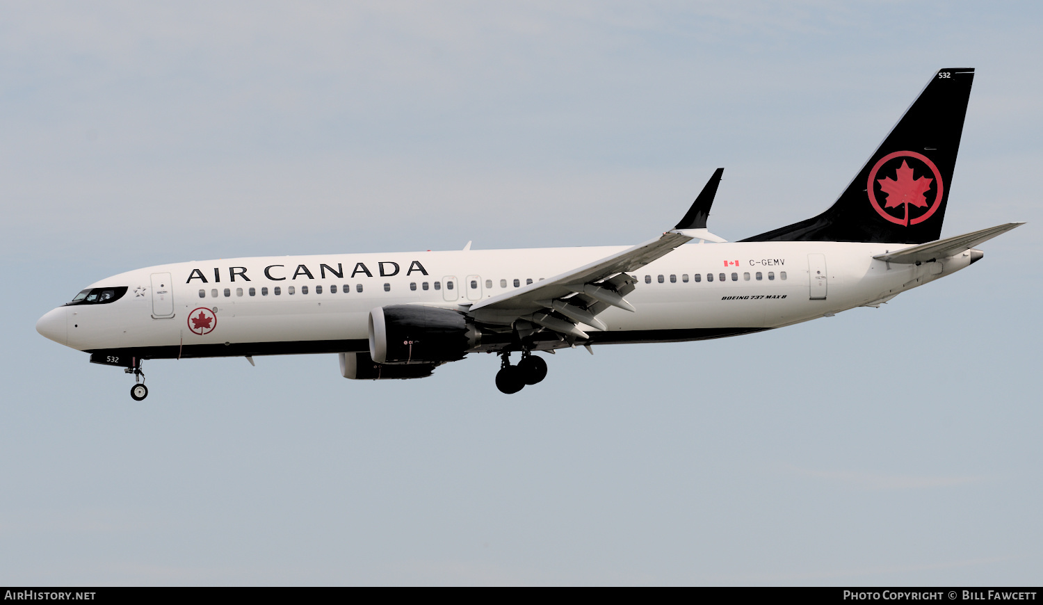 Aircraft Photo of C-GEMV | Boeing 737-8 Max 8 | Air Canada | AirHistory.net #491740
