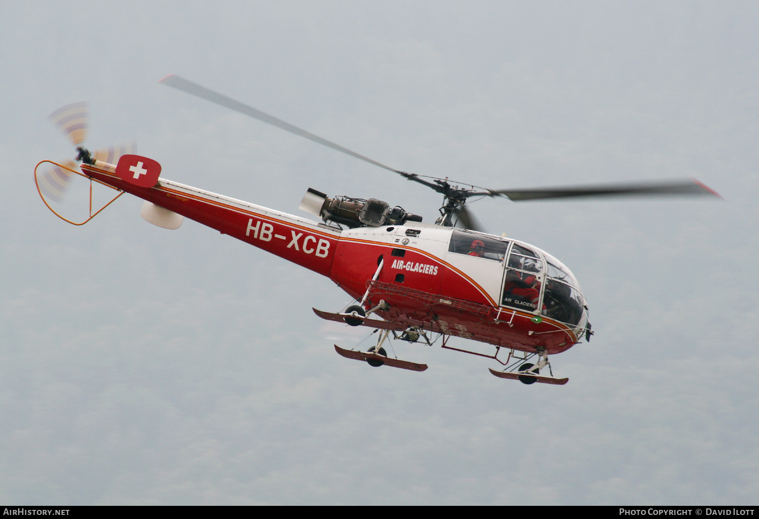 Aircraft Photo of HB-XCB | Sud SA-316B Alouette III | Air Glaciers | AirHistory.net #491743