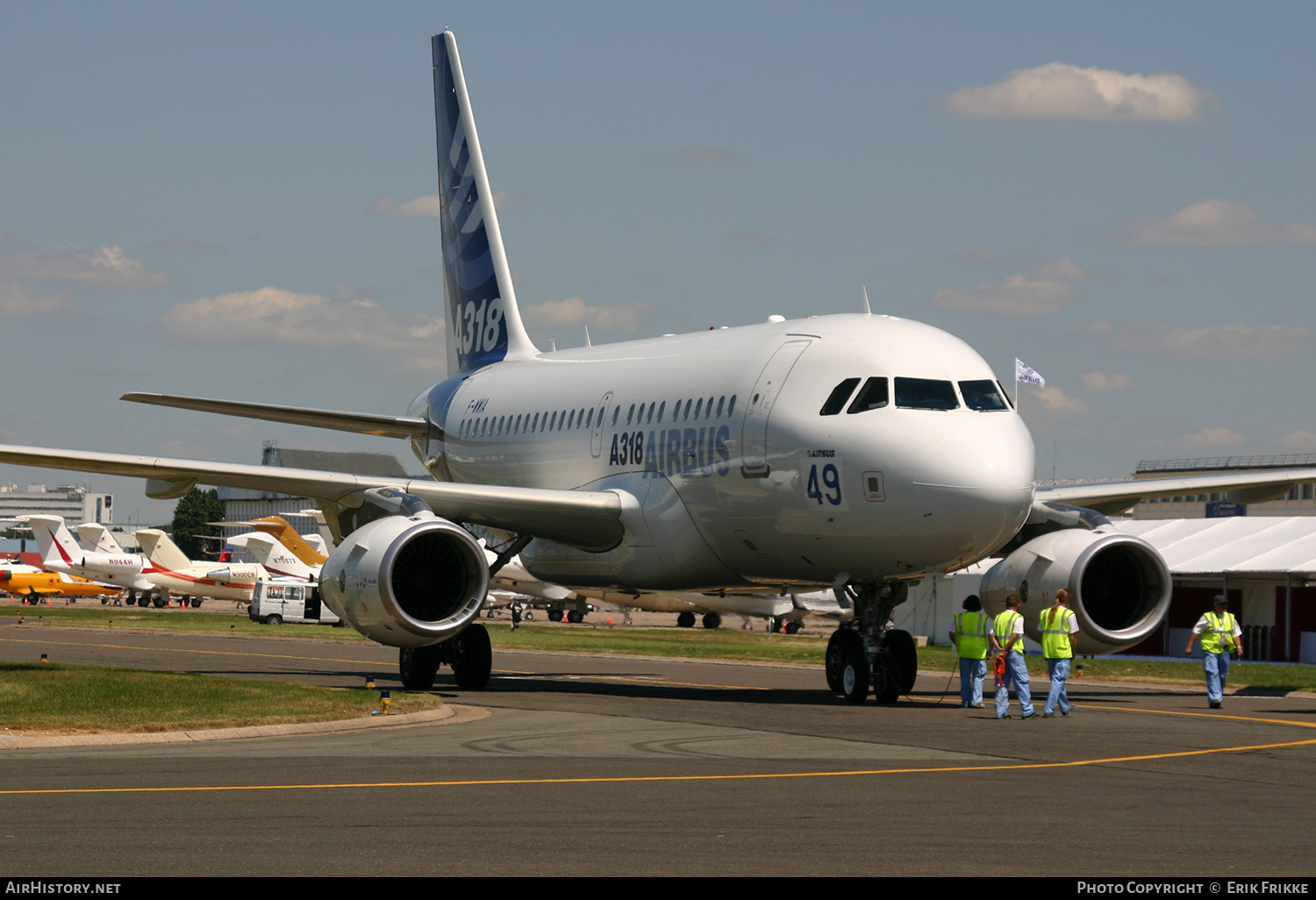 Aircraft Photo of F-WWIA | Airbus A318-122 | Airbus | AirHistory.net #491760