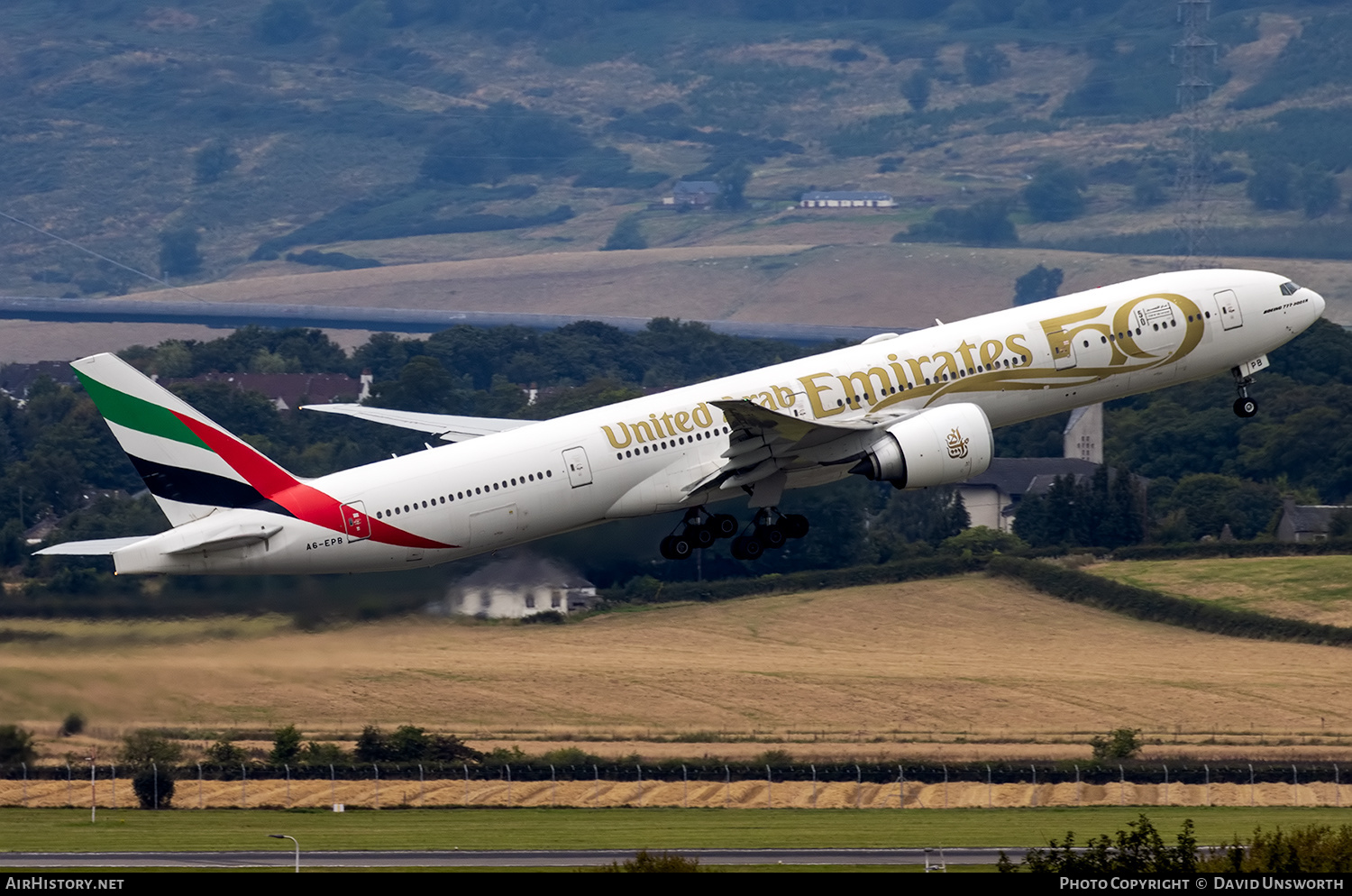 Aircraft Photo of A6-EPB | Boeing 777-31H/ER | Emirates | AirHistory.net #491766