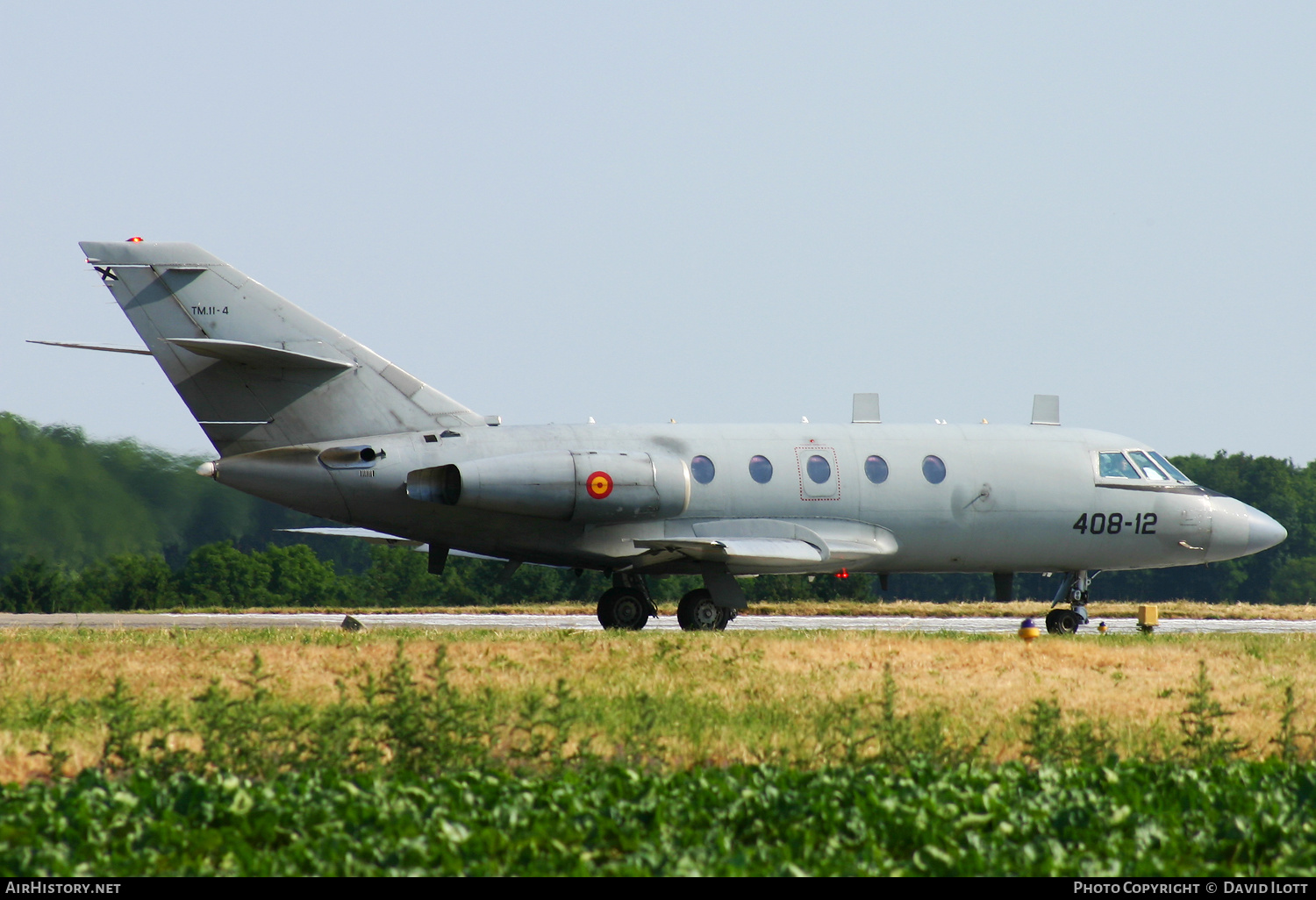 Aircraft Photo of TM.11-4 | Dassault Falcon 20E | Spain - Air Force | AirHistory.net #491771