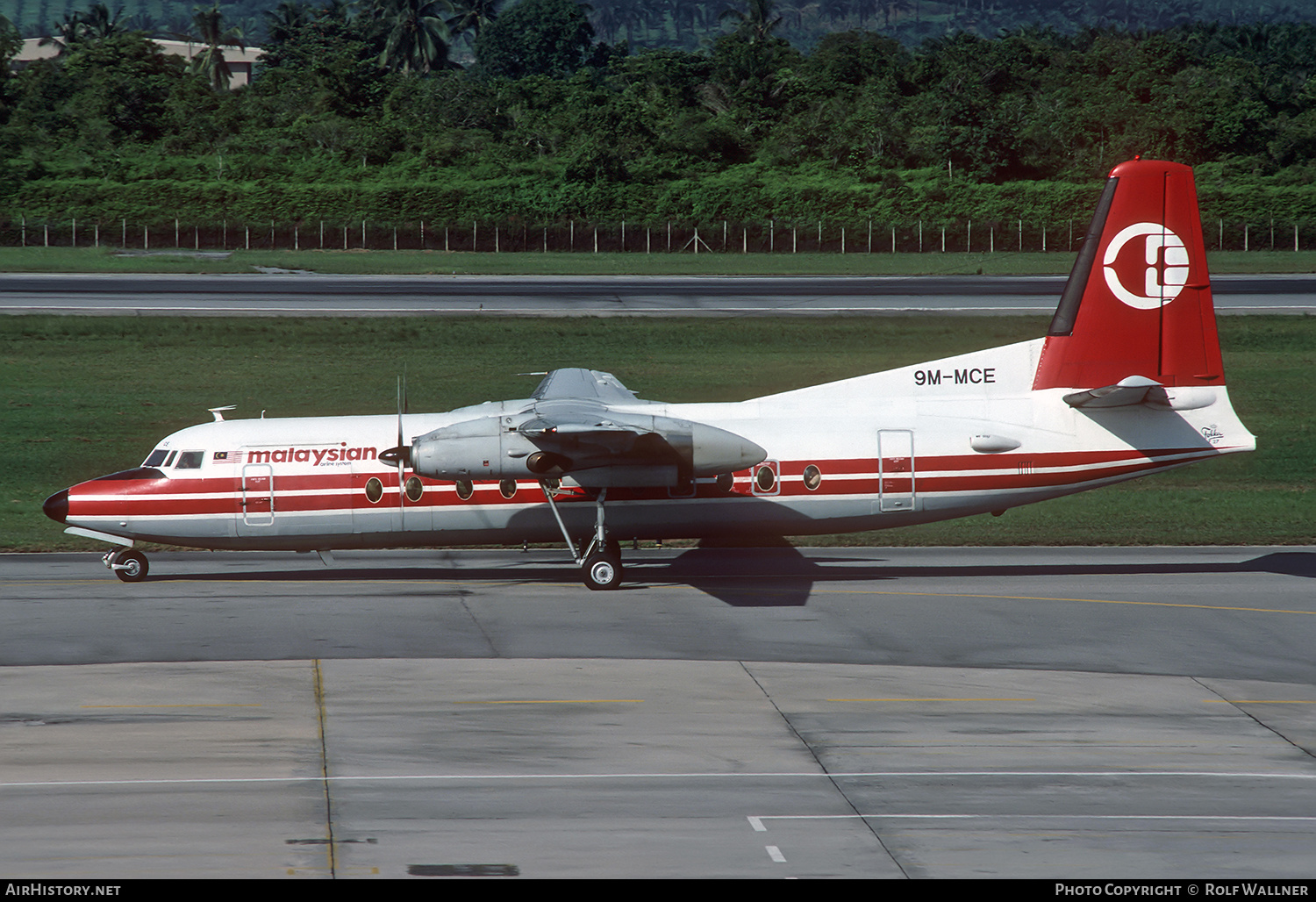 Aircraft Photo of 9M-MCE | Fokker F27-500 Friendship | Malaysian Airline System - MAS | AirHistory.net #491775