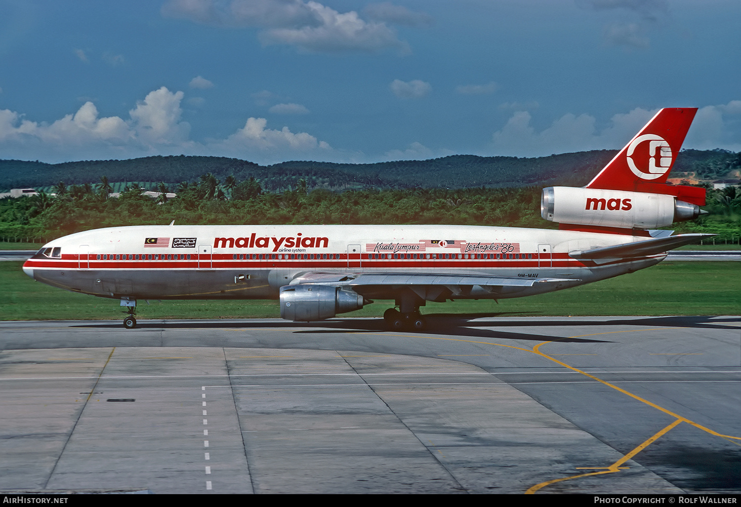 Aircraft Photo of 9M-MAV | McDonnell Douglas DC-10-30 | Malaysian Airline System - MAS | AirHistory.net #491778