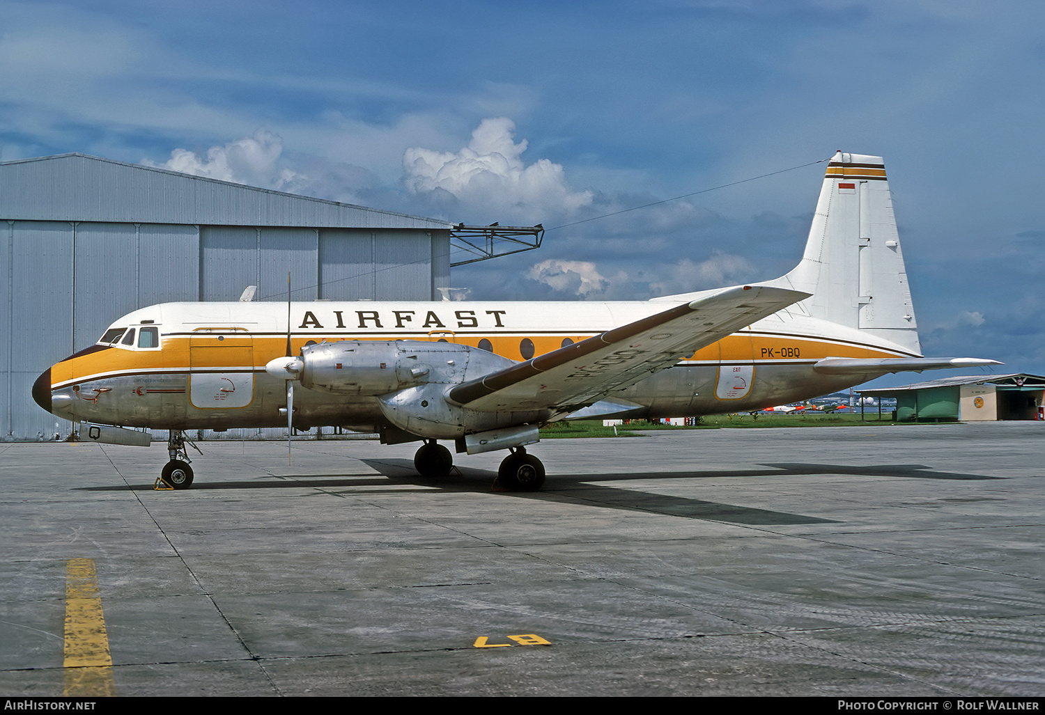 Aircraft Photo of PK-OBQ | Hawker Siddeley HS-748 Srs2A/209 | Airfast | AirHistory.net #491779