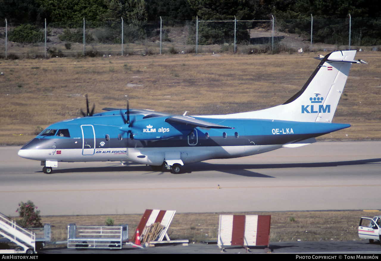 Aircraft Photo of OE-LKA | Dornier 328-130 | KLM Alps | AirHistory.net #491787