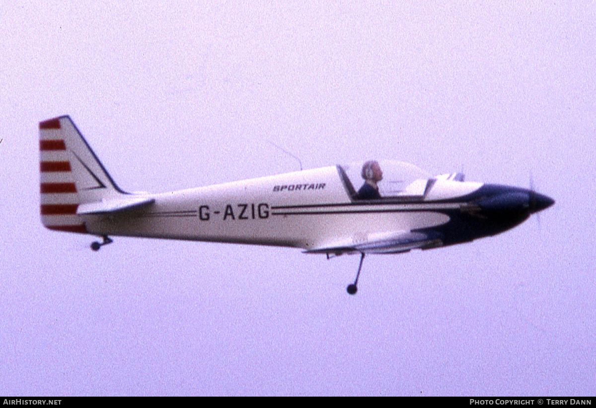 Aircraft Photo of G-AZIG | Sportavia-Putzer RF-4D | Sportair | AirHistory.net #491805
