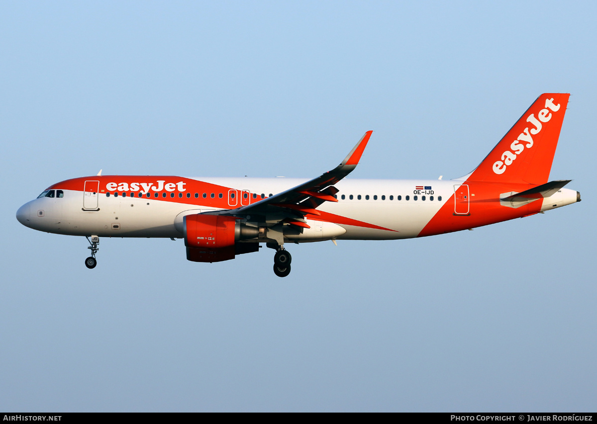 Aircraft Photo of OE-IJD | Airbus A320-214 | EasyJet | AirHistory.net #491807