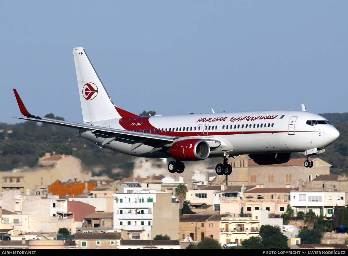 Aircraft Photo of 7T-VKF | Boeing 737-8D6 | Air Algérie | AirHistory.net #491831