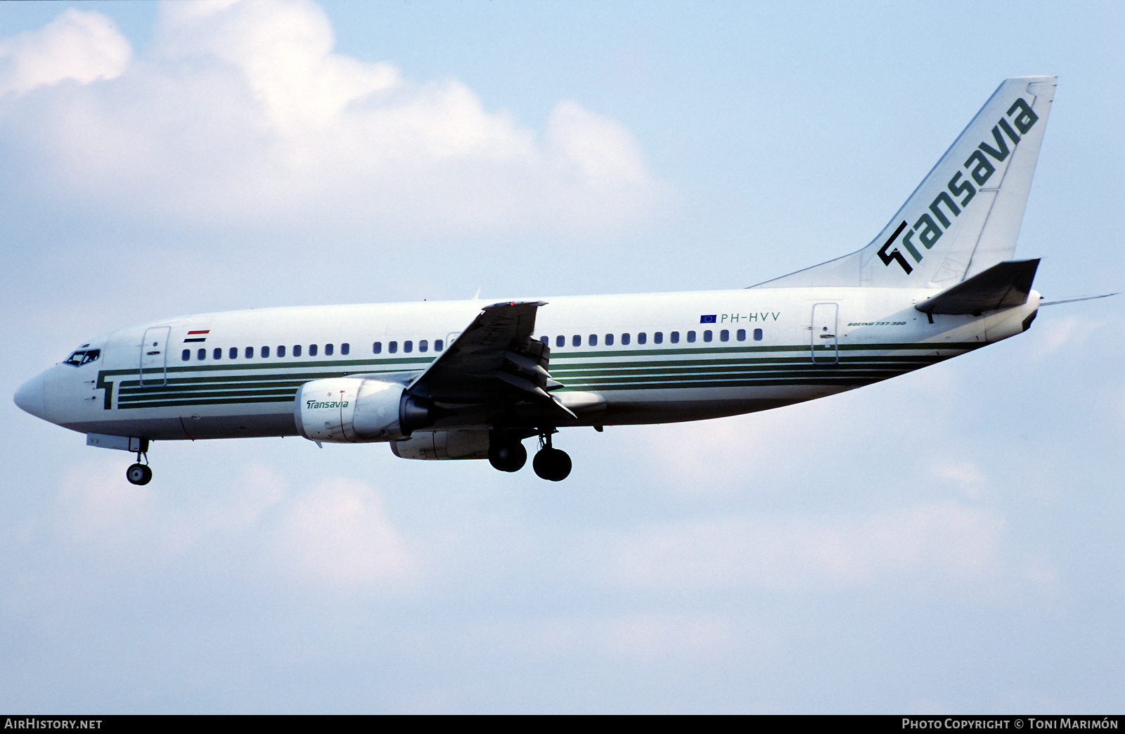 Aircraft Photo of PH-HVV | Boeing 737-3K2 | Transavia | AirHistory.net #491851
