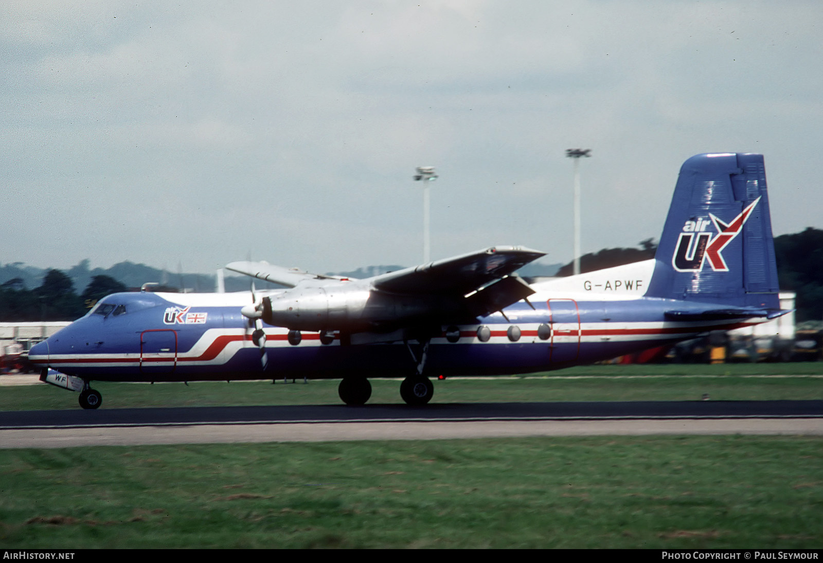 Aircraft Photo of G-APWF | Handley Page HPR-7 Herald 201 | Air UK | AirHistory.net #491856