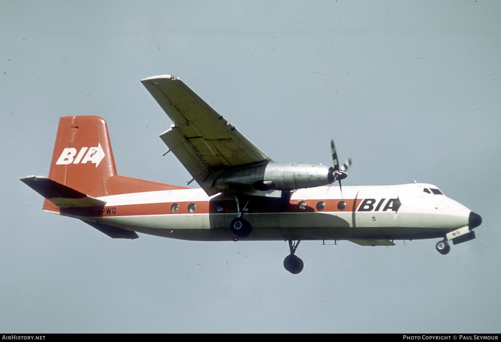 Aircraft Photo of G-APWG | Handley Page HPR-7 Herald 201 | British Island Airways - BIA | AirHistory.net #491859