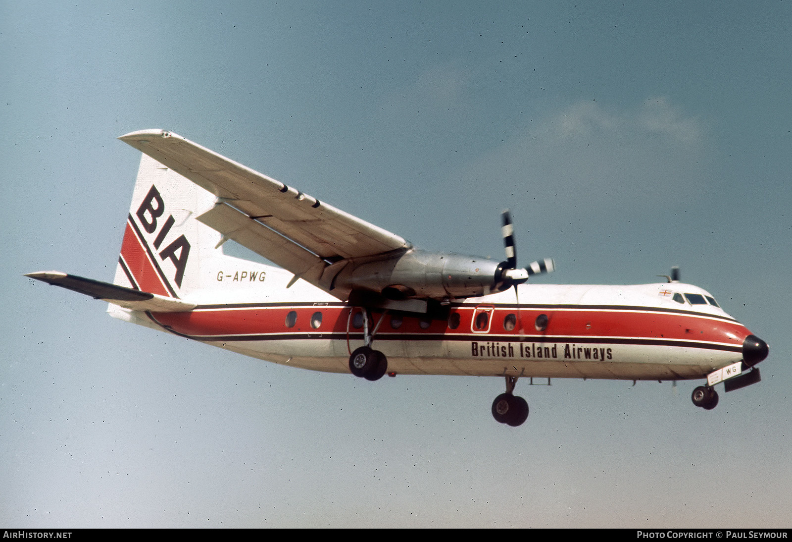 Aircraft Photo of G-APWG | Handley Page HPR-7 Herald 201 | British Island Airways - BIA | AirHistory.net #491862