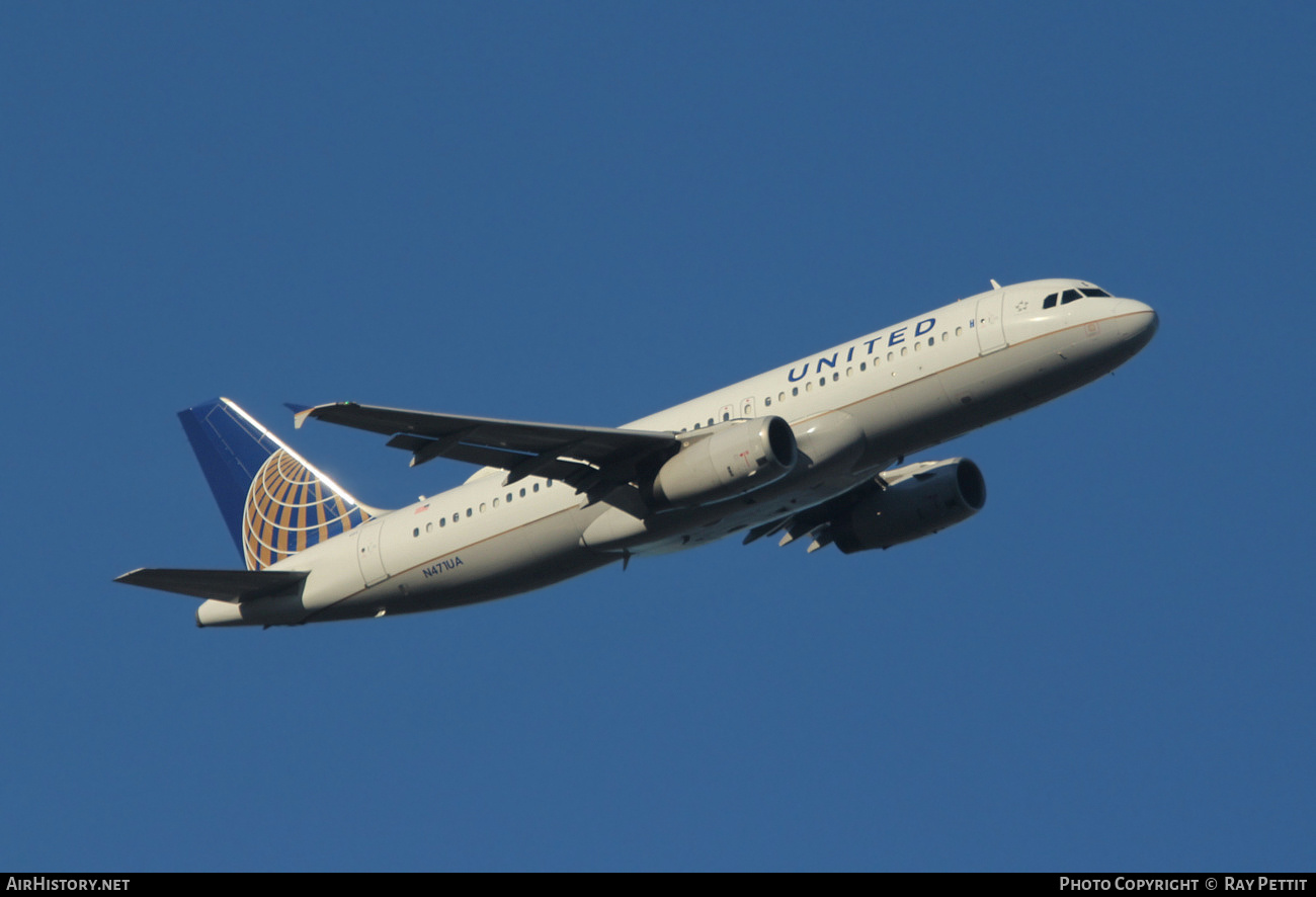 Aircraft Photo of N471UA | Airbus A320-232 | United Airlines | AirHistory.net #491864