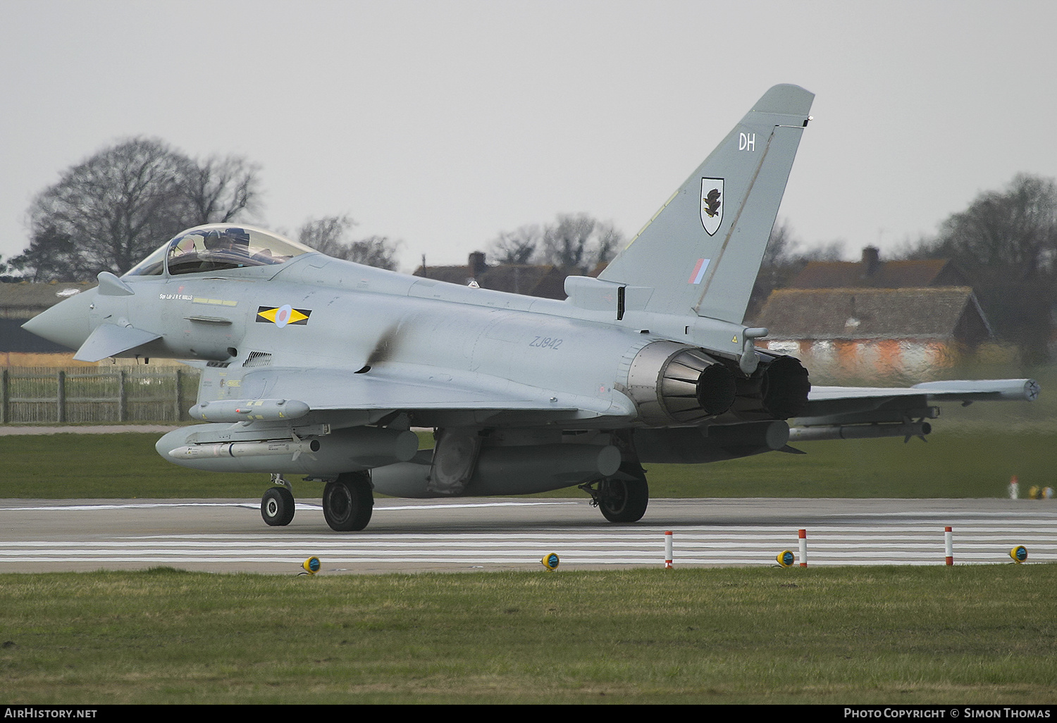 Aircraft Photo of ZJ942 | Eurofighter EF-2000 Typhoon FGR4 | UK - Air Force | AirHistory.net #491872