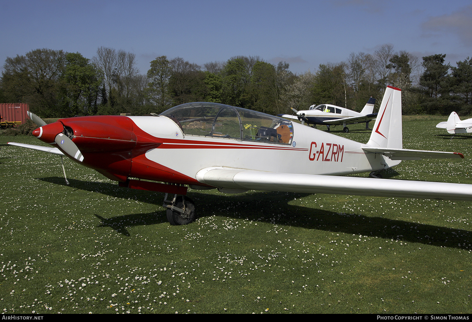 Aircraft Photo of G-AZRM | Fournier RF-5 | AirHistory.net #491874