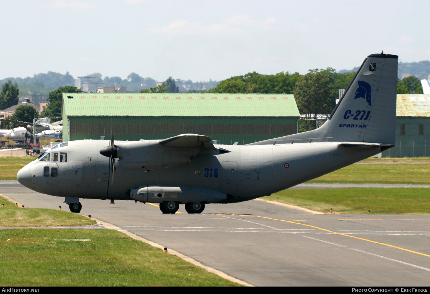 Aircraft Photo of CSX62127 | Alenia C-27J Spartan | Italy - Air Force | AirHistory.net #491888