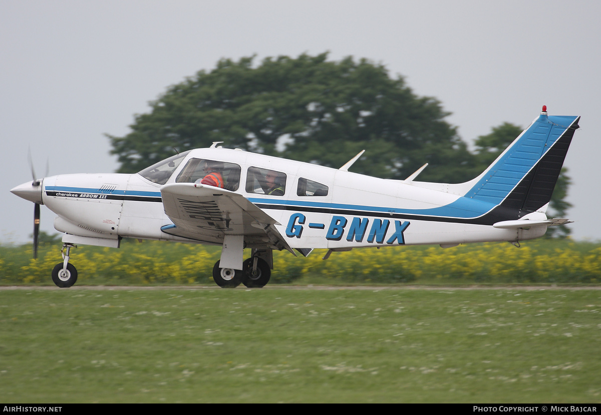 Aircraft Photo of G-BNNX | Piper PA-28R-201T Turbo Cherokee Arrow III | AirHistory.net #491890