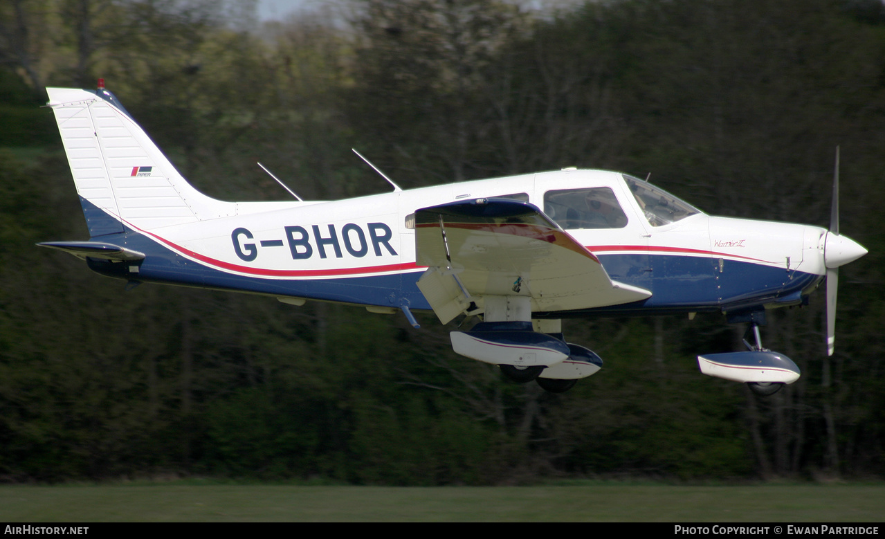 Aircraft Photo of G-BHOR | Piper PA-28-161 Cherokee Warrior II | AirHistory.net #491891