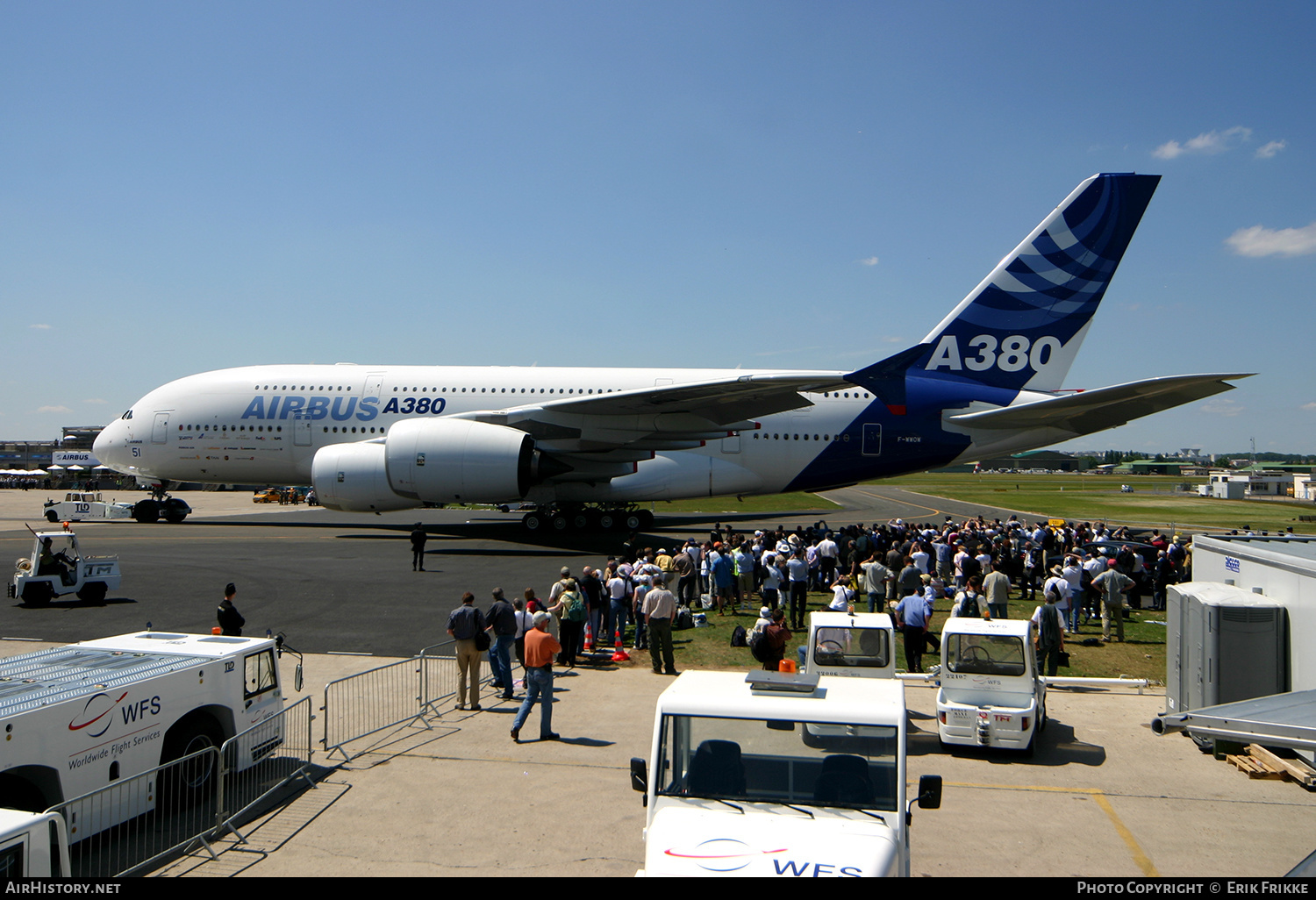 Aircraft Photo of F-WWOW | Airbus A380-841 | Airbus | AirHistory.net #491898