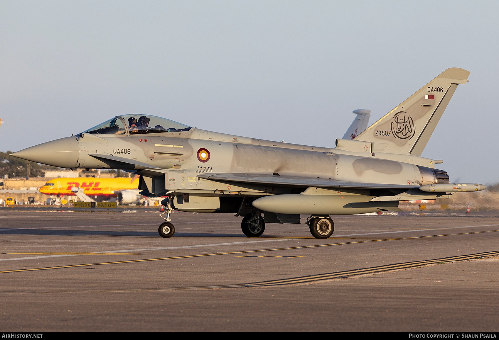 Aircraft Photo of QA406 / ZR507 | Eurofighter EF-2000 Typhoon FGR4 | Qatar - Air Force | AirHistory.net #491906