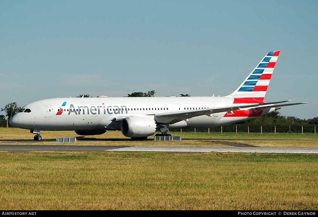 Aircraft Photo of N816AA | Boeing 787-8 Dreamliner | American Airlines | AirHistory.net #491920
