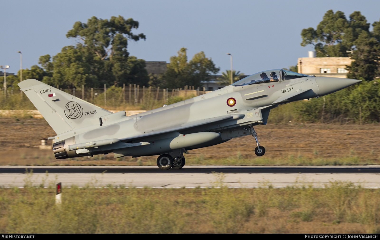 Aircraft Photo of ZR508 / QA407 | Eurofighter EF-2000 Typhoon | BAE Systems | AirHistory.net #491921