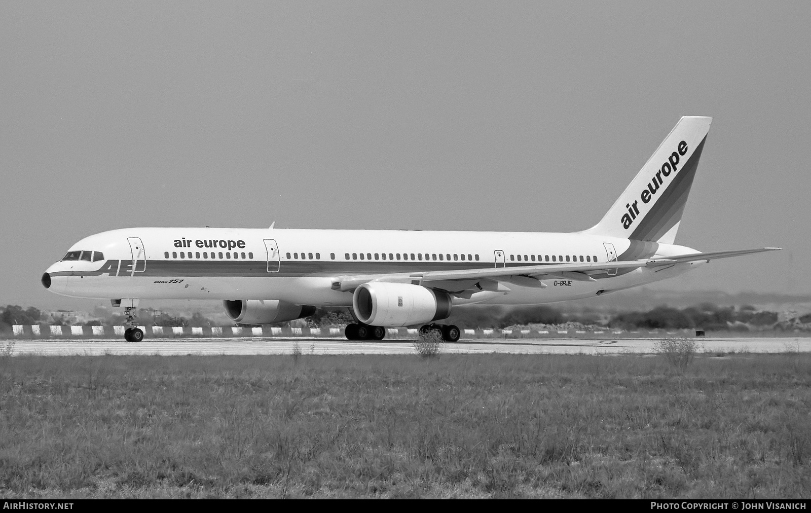 Aircraft Photo of G-BRJE | Boeing 757-236 | Air Europe | AirHistory.net #491923
