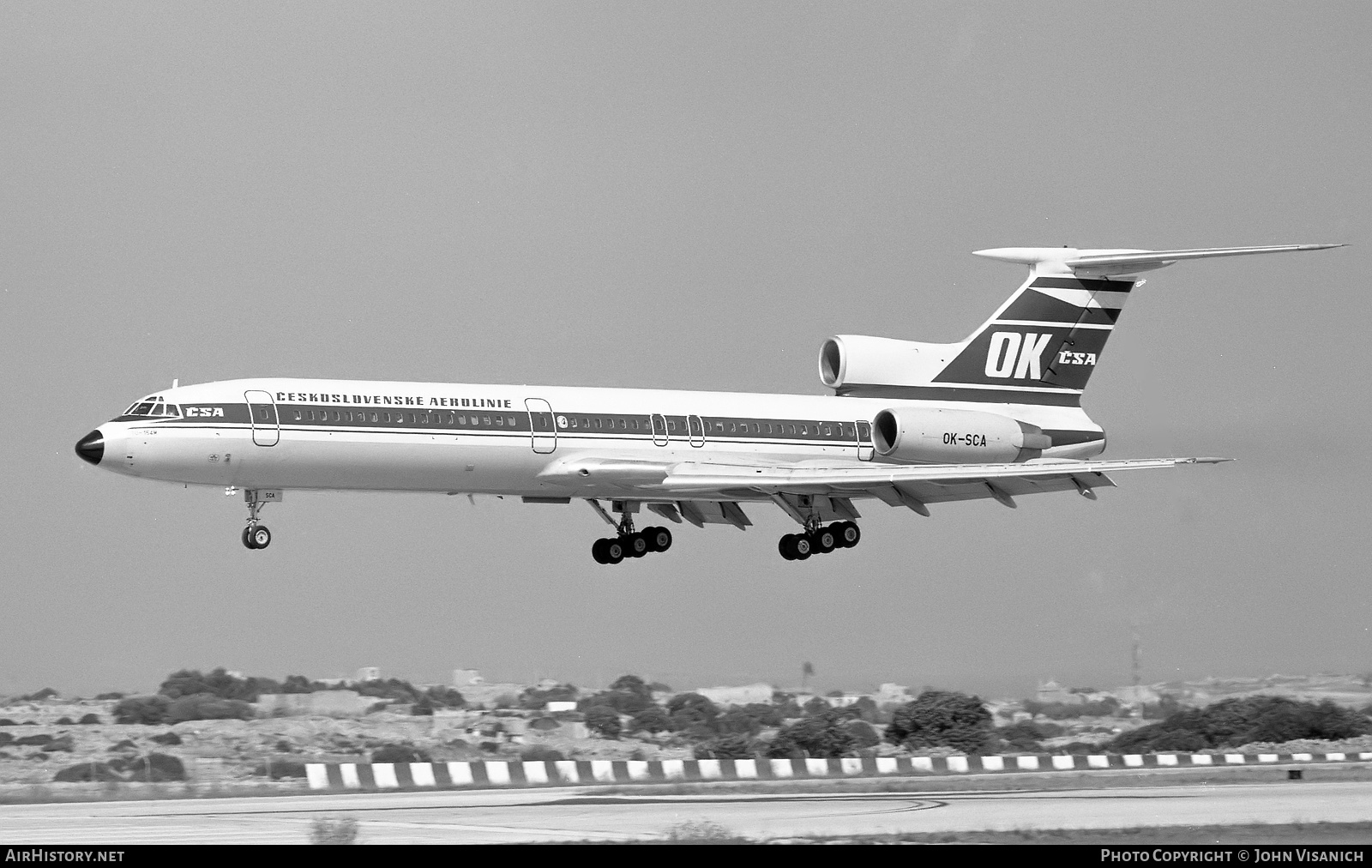 Aircraft Photo of OK-SCA | Tupolev Tu-154M | ČSA - Československé Aerolinie - Czechoslovak Airlines | AirHistory.net #491924