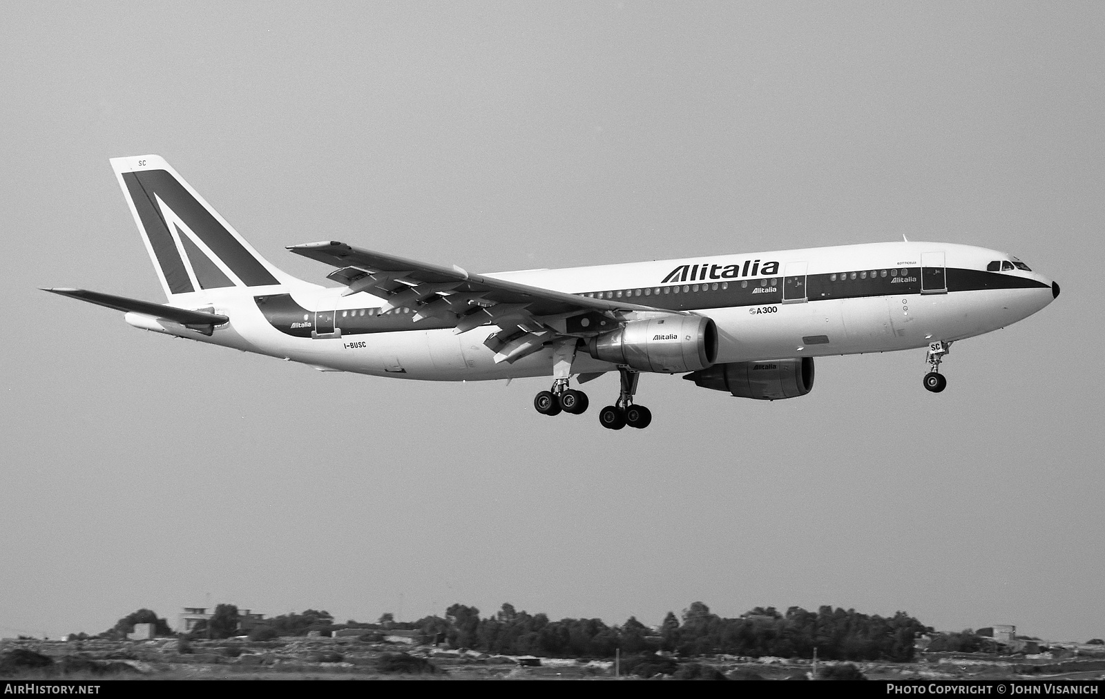 Aircraft Photo of I-BUSC | Airbus A300B4-203 | Alitalia | AirHistory.net #491926