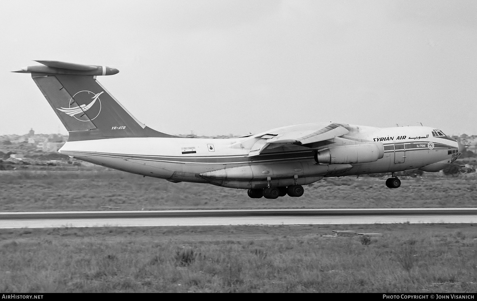 Aircraft Photo of YK-ATD | Ilyushin Il-76M | Syrian Air | AirHistory.net #491942
