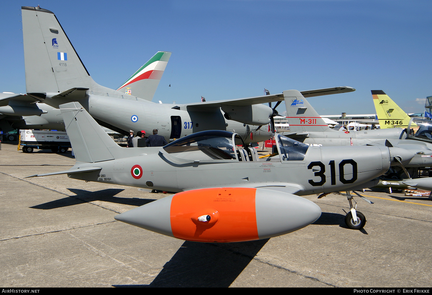 Aircraft Photo of CXS55101 | Aermacchi SF-260EA | Italy - Air Force | AirHistory.net #491943