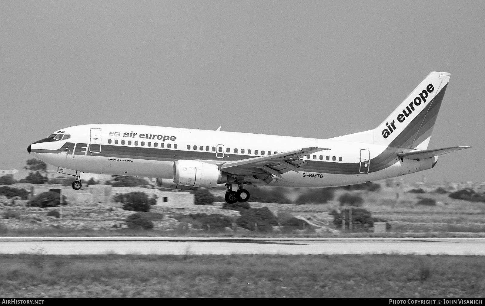 Aircraft Photo of G-BMTG | Boeing 737-3S3 | Air Europe | AirHistory.net #491944
