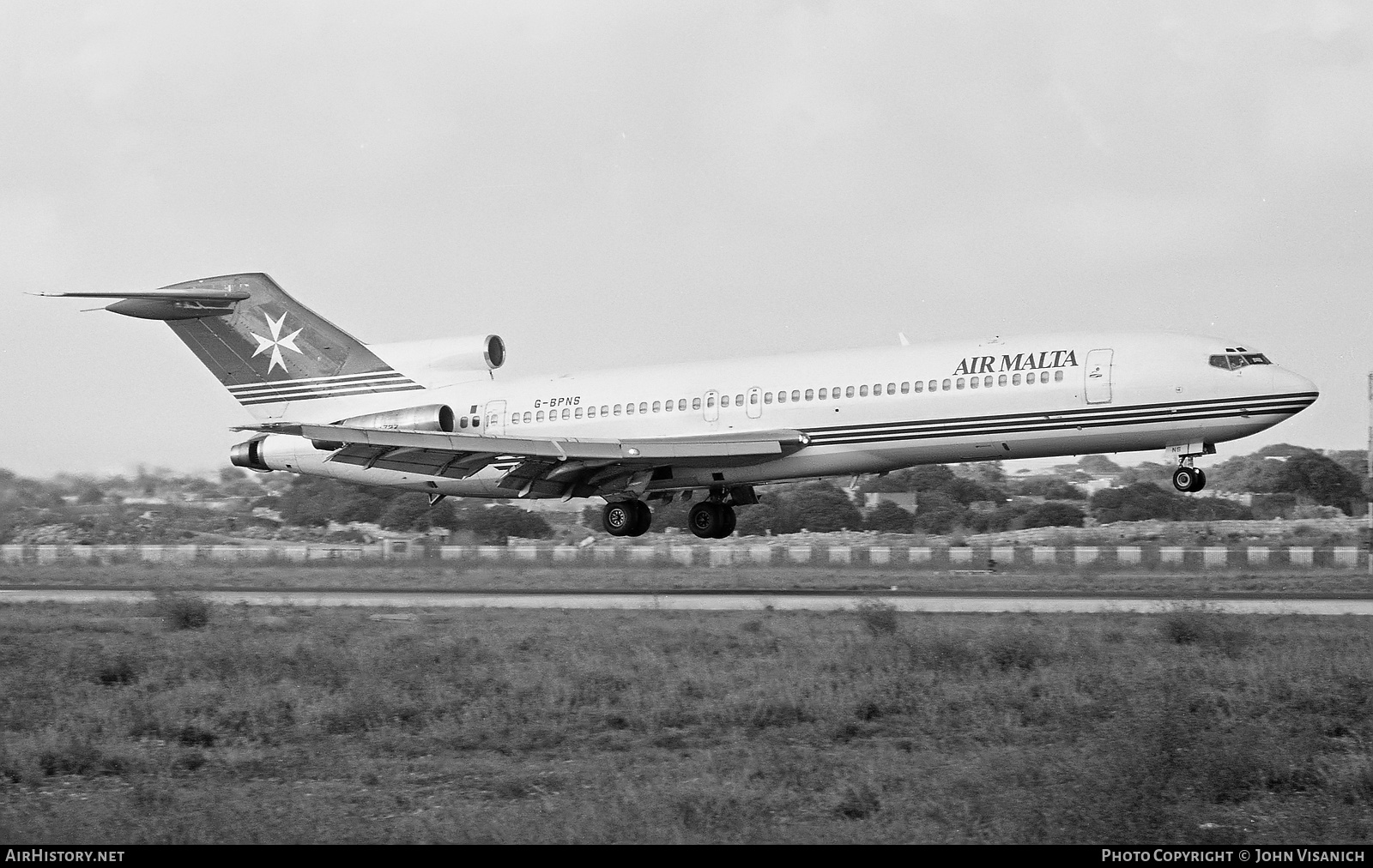 Aircraft Photo of G-BPNS | Boeing 727-277/Adv | Air Malta | AirHistory.net #491955
