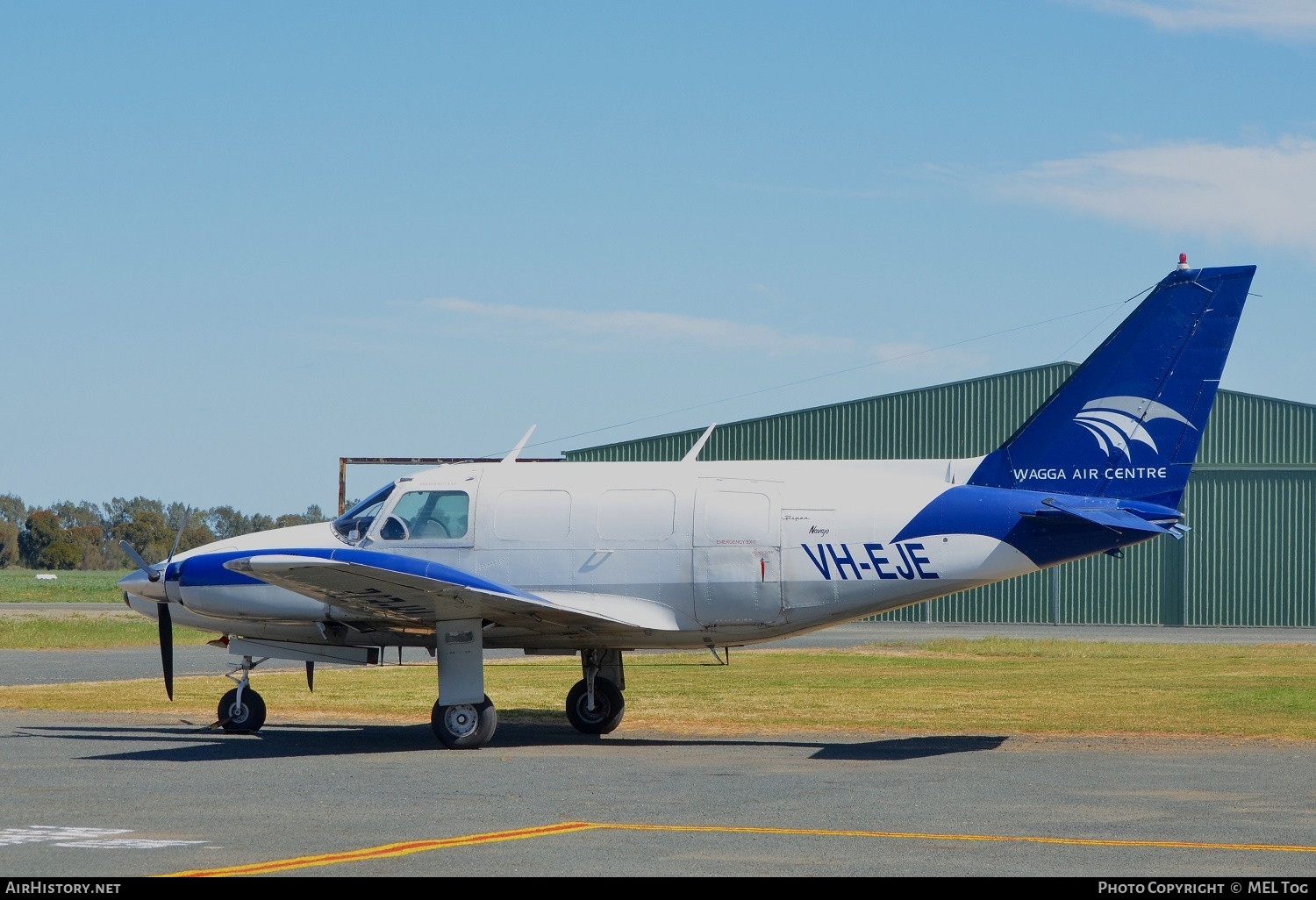 Aircraft Photo of VH-EJE | Piper PA-31-310 Navajo | Wagga Air Centre | AirHistory.net #491970