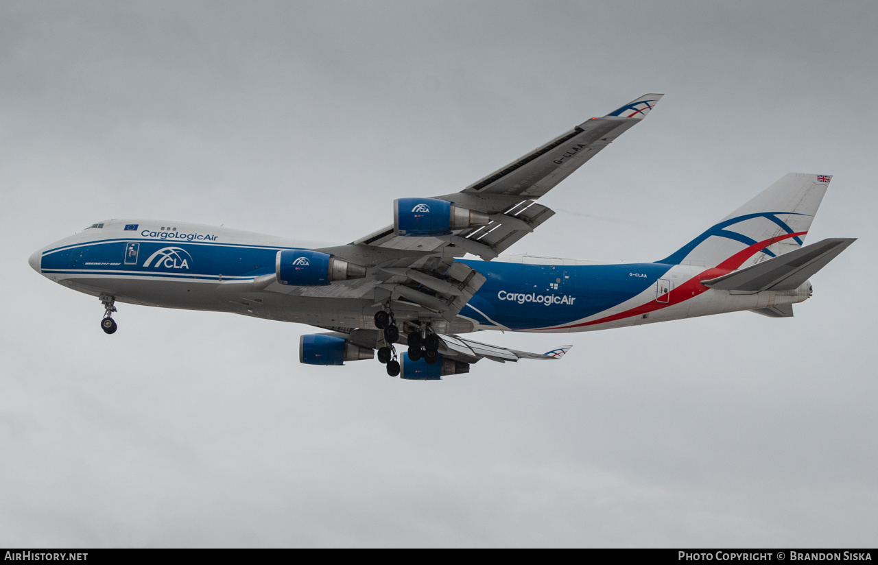 Aircraft Photo of G-CLAA | Boeing 747-446F/SCD | CargoLogicAir | AirHistory.net #491971