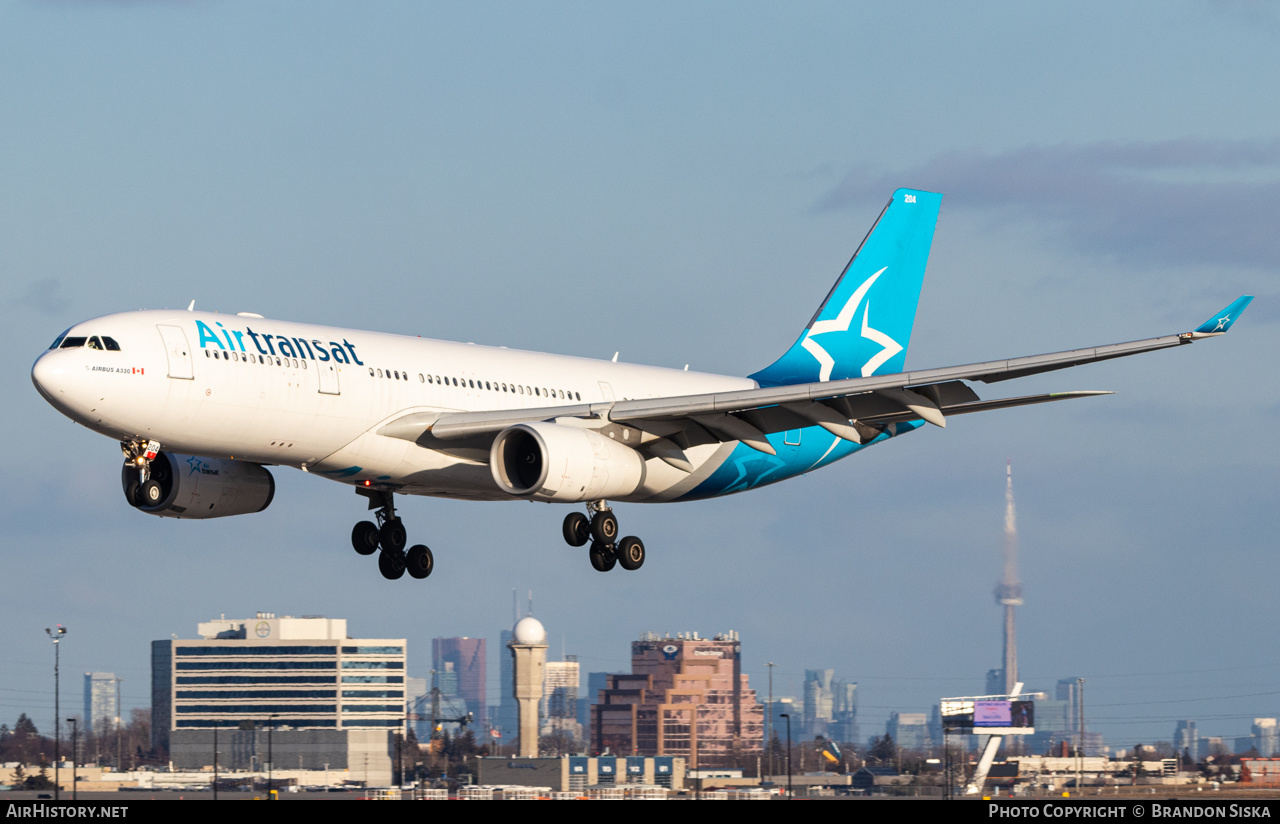 Aircraft Photo of C-GUBL | Airbus A330-243 | Air Transat | AirHistory.net #491984