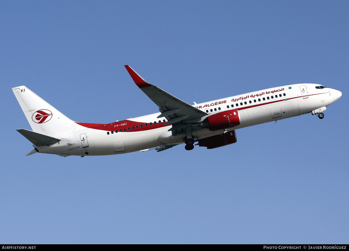 Aircraft Photo of 7T-VKI | Boeing 737-8D6 | Air Algérie | AirHistory.net #491997