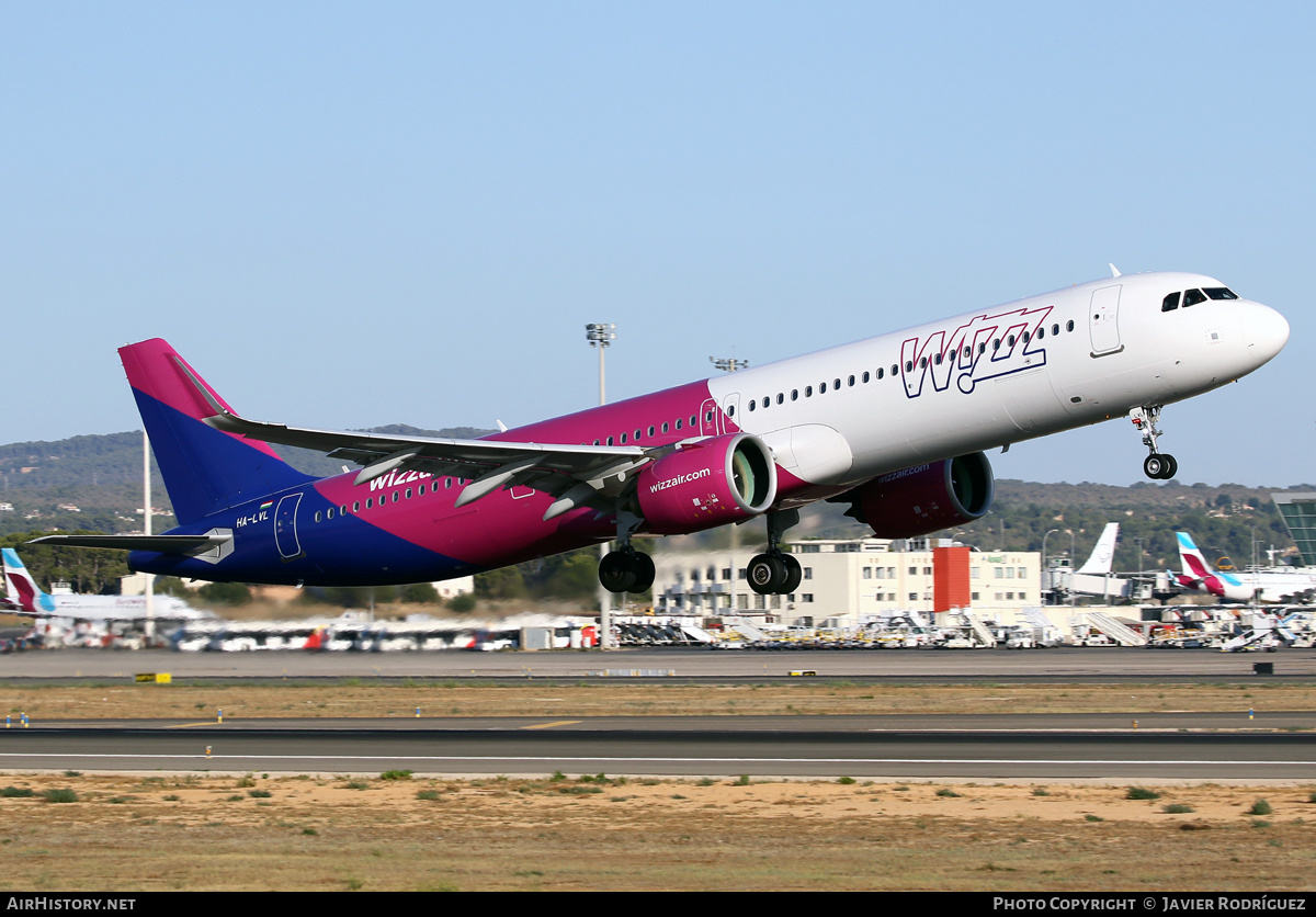 Aircraft Photo of HA-LVL | Airbus A321-271NX | Wizz Air | AirHistory.net #491998